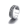 Retro Carved Butterfly Women's Ring Alloy Electroplating