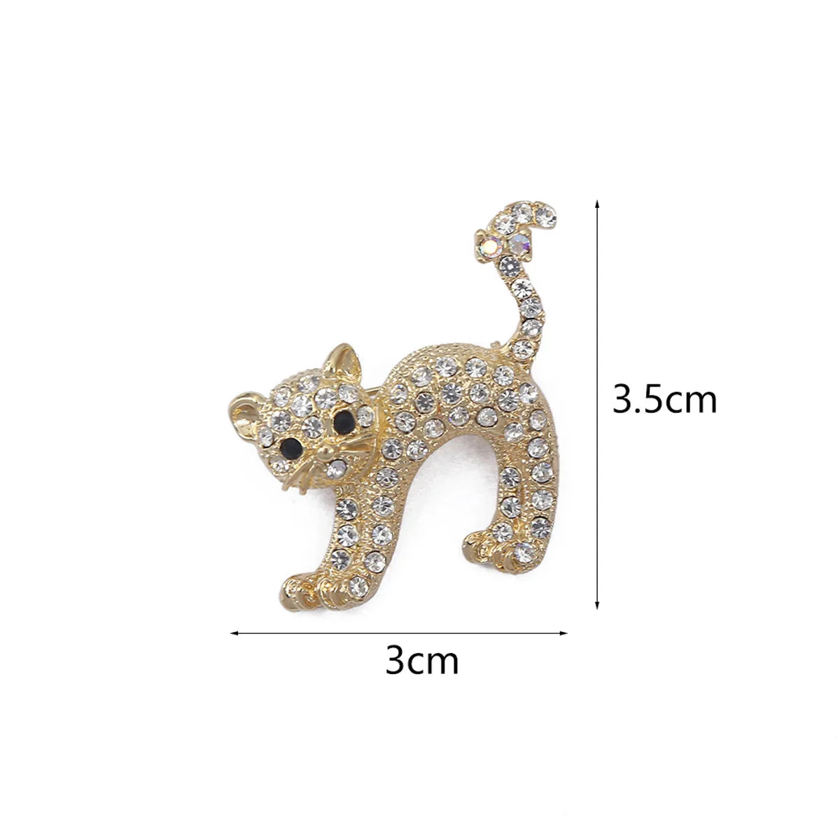 Retro Cat Alloy Unisex Brooches