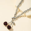 Retro Cherry Necklace