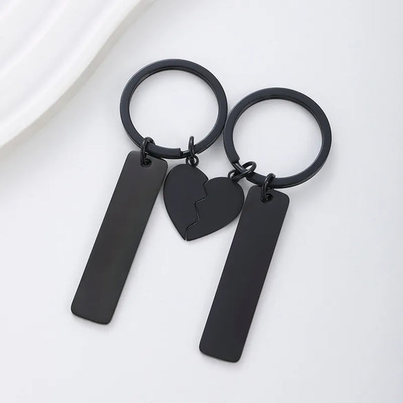 Retro Classic Style Geometric Customization Laser Engraving 201 Stainless Steel Plating Unisex Bag Pendant Keychain