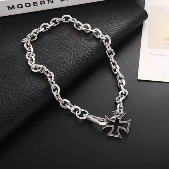 Retro Classic Style Solid Color Alloy Plating Gold Plated Men'S Choker