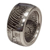 Retro Coin Morgan Ring Metal Geometric Electroplating Unisex Jewelry