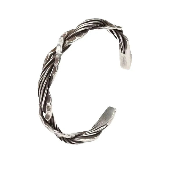 Retro Color Block Copper Plating Men'S Bangle