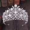 Retro Crown Alloy Inlay Rhinestones Crown 1 Piece