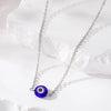 Retro Devil'S Eye Alloy Resin Women'S Necklace 1 Piece
