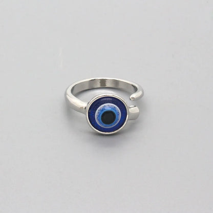 Retro Devil's Eye Alloy Unisex Open Ring