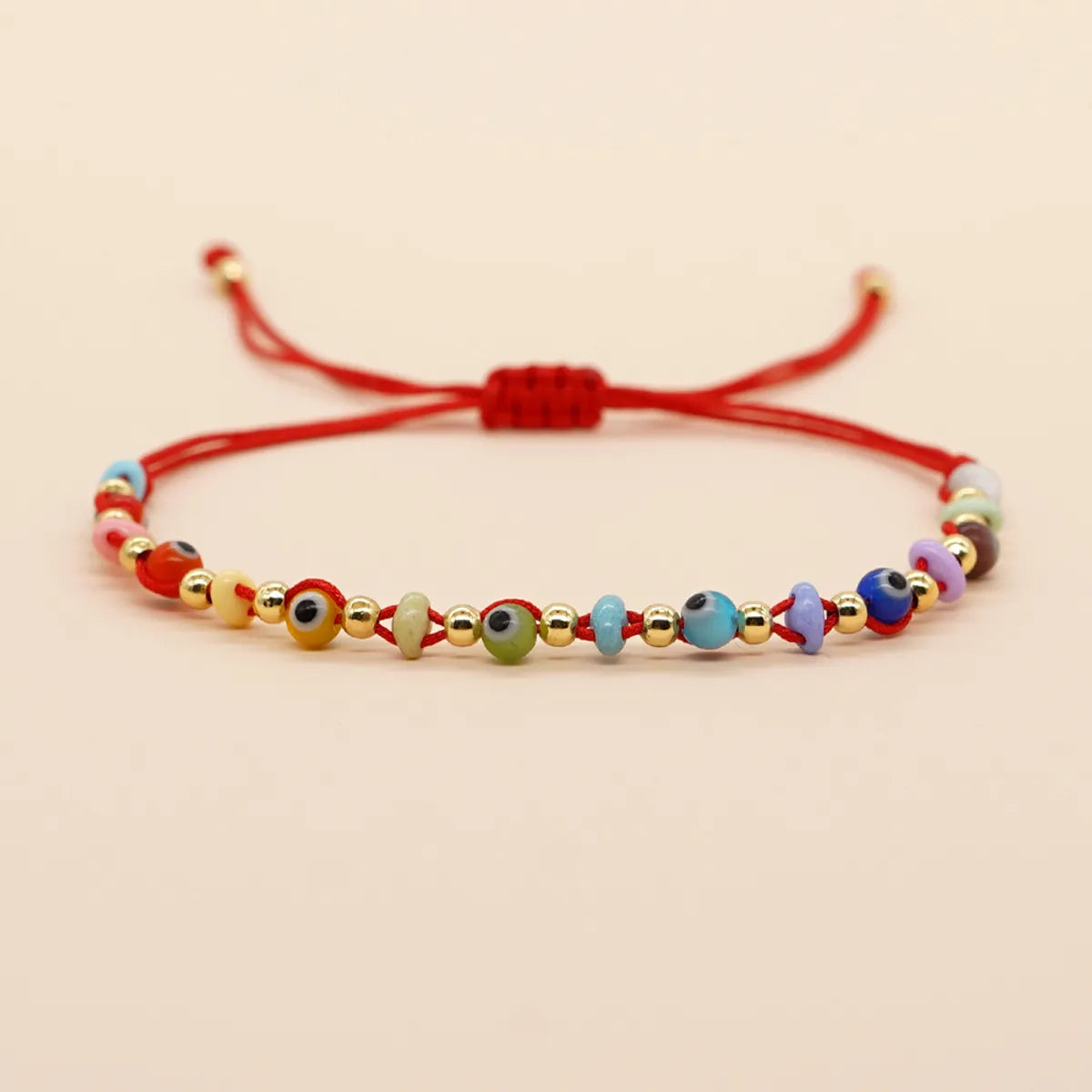 Retro Devil's Eye Glass Glass Wholesale Bracelets