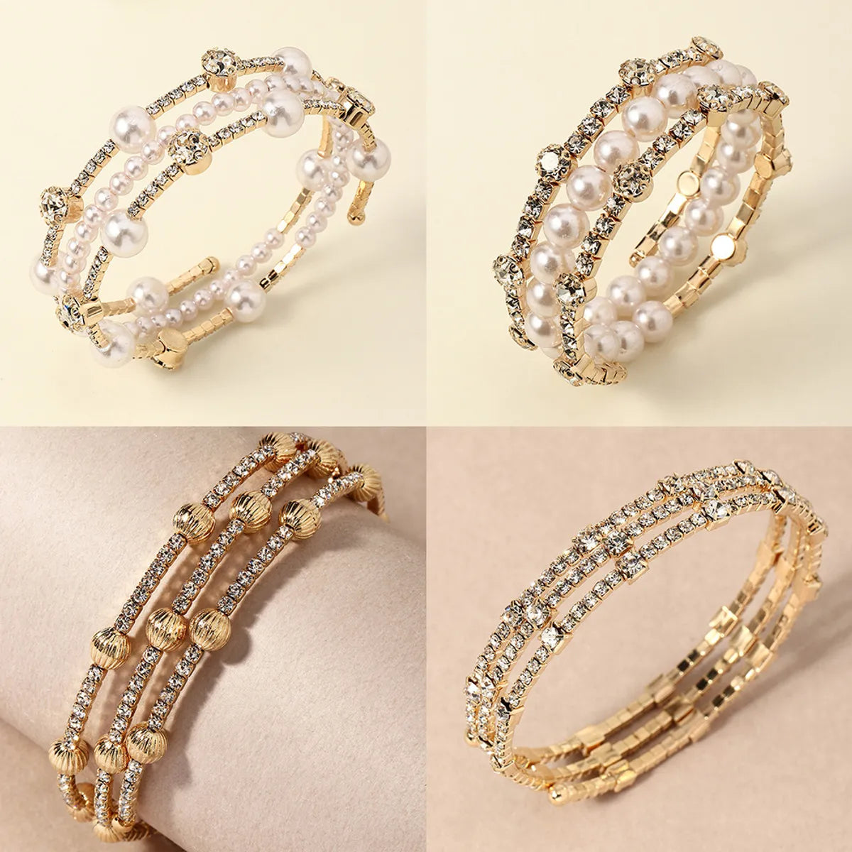 Fashion Geometric Alloy Women'S