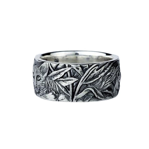 Retro Electroplated Alloy Constellation Ring For Men And Women Unisex Fashion Jewelry Wholesale