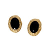 Retro Elegant Women's Stainless Steel Earrings 18K Gold Plated Geometric Design