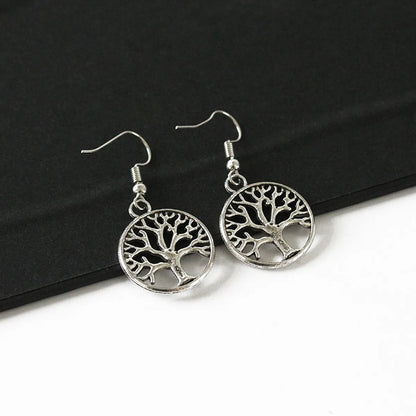 Retro Geometric Plating Metal No Inlaid Earrings