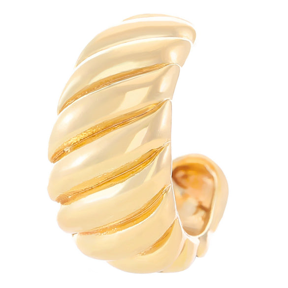 Retro Fashion Niche Ear Stud Ear Buckle Ear Clip For Women Alloy Material Drop Shape Electroplating Treatment