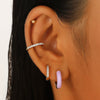 Retro Fashion Niche Ear Stud Ear Buckle Ear Clip For Women Alloy Material Drop Shape Electroplating Treatment