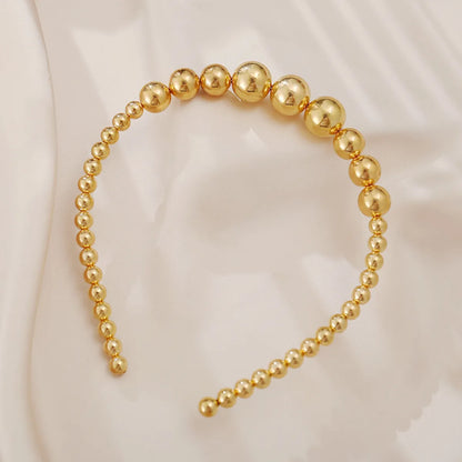 Retro Fashion Simple Pearls  Headband Wholesale Nihaojewelry