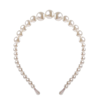 Retro Fashion Simple Pearls  Headband Wholesale Nihaojewelry