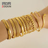 Retro Fashion 316L Stainless Steel Open Cshaped Women's Bracelet With Electroplating Treatment