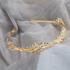 Retro Flower Alloy Handmade Artificial Pearls Hair Band