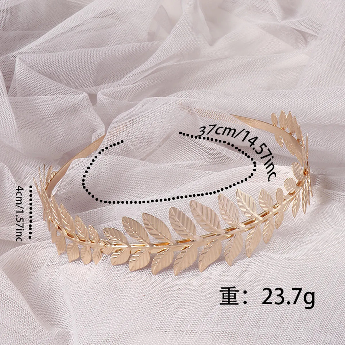 Retro Flower Alloy Handmade Artificial Pearls Hair Band