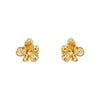 Retro Flower Alloy Women'S Ear Studs