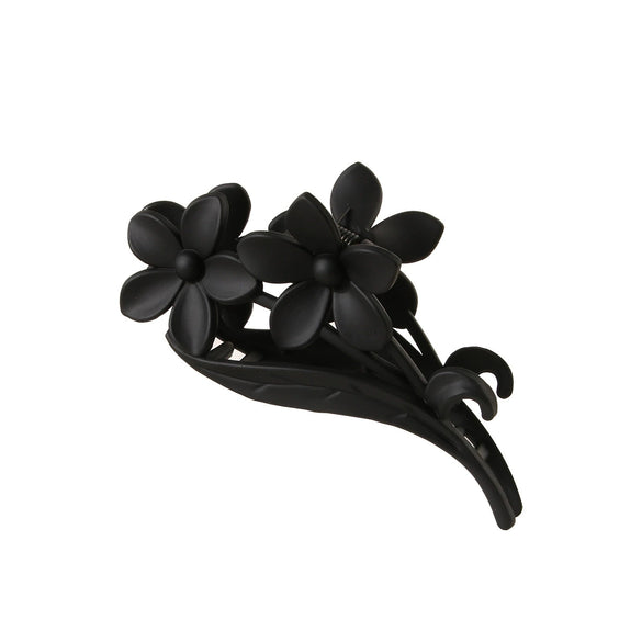 Retro Flower Hair Shark Clip Women's Hair Accessories Paint Design