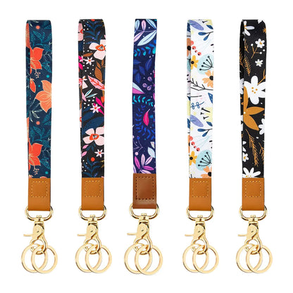 New Fresh And Retro Printing Polyester Card Holder Lanyard