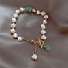 Retro Freshwater Pearl Copper Bracelets Bangle In Bulk