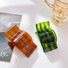 Retro Geometric Acetate Sheet Hair Disk Grip Clip For The Back Of The Head