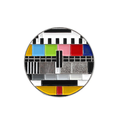 Retro Geometric Alloy Enamel Unisex Brooches