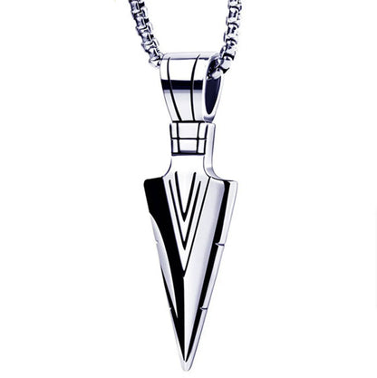 Retro Geometric Alloy Plating Necklace