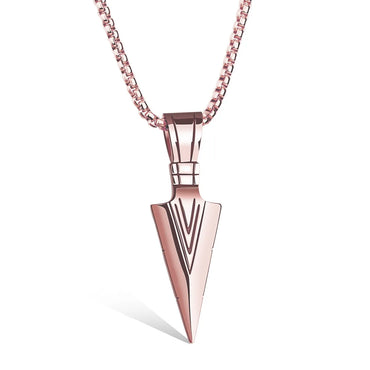 Retro Geometric Alloy Plating Necklace