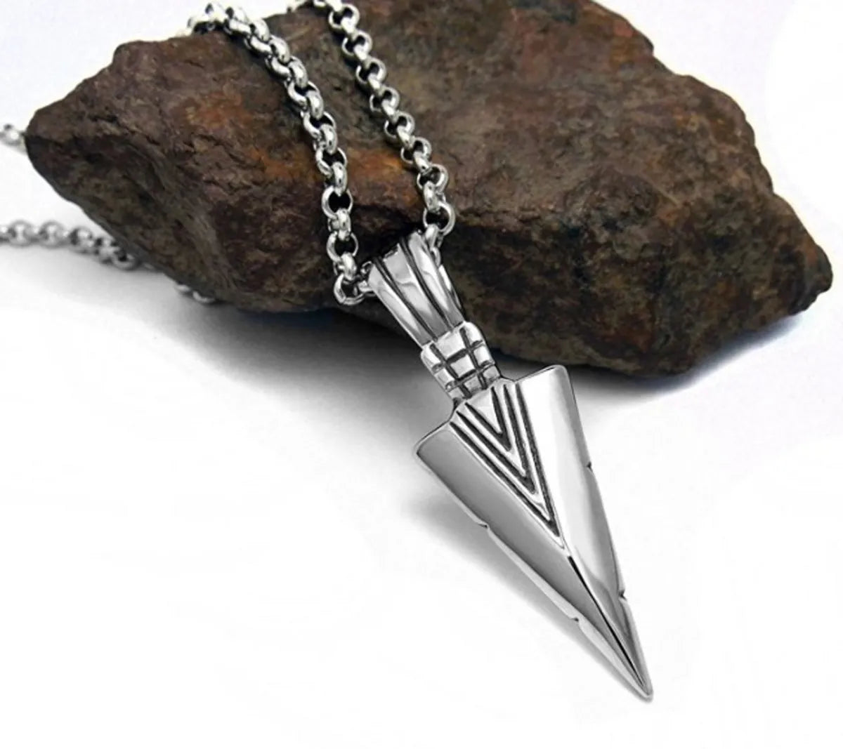 Retro Geometric Alloy Plating Necklace