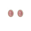 Retro Geometric Alloy Portrait Pearl Earrings For Women Elegant High End Small Statement Earrings