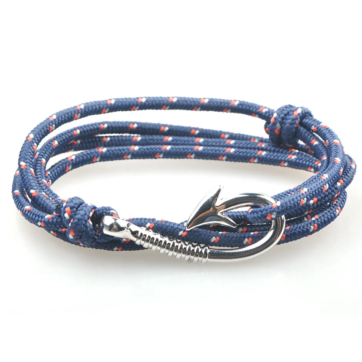 Retro Geometric Anchor Alloy Rope Wholesale Bracelets