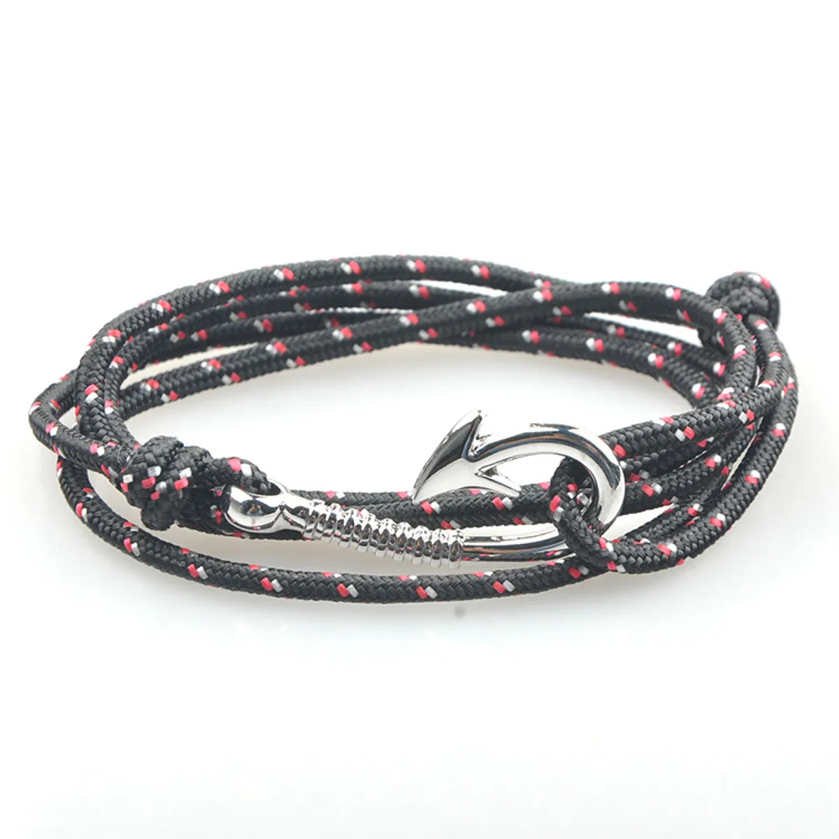 Retro Geometric Anchor Alloy Rope Wholesale Bracelets