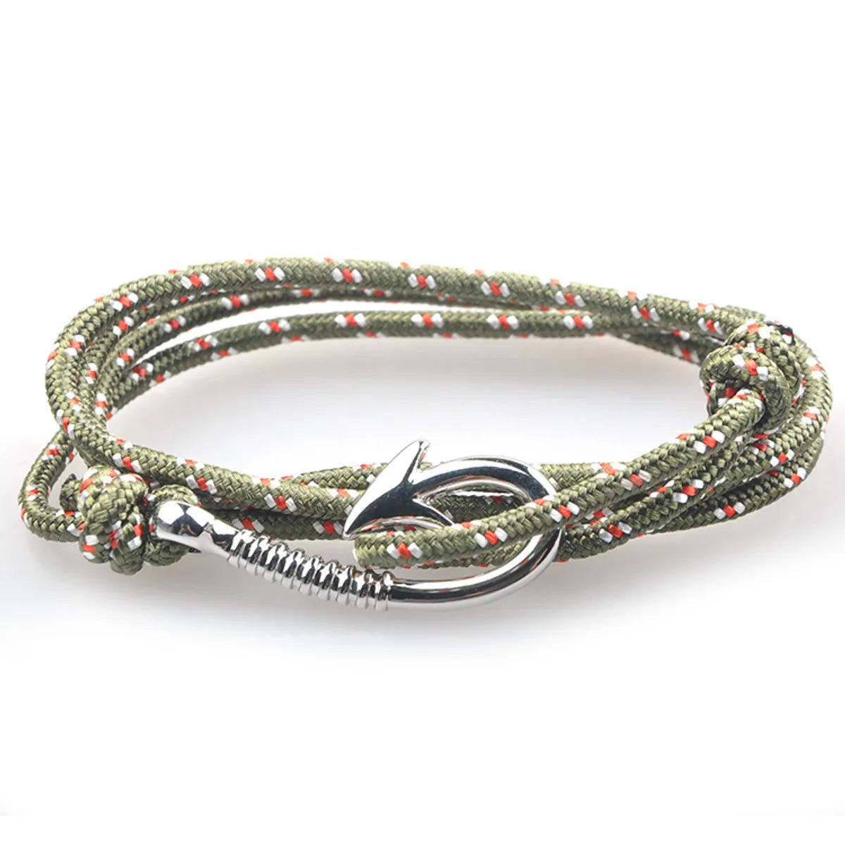 Retro Geometric Anchor Alloy Rope Wholesale Bracelets