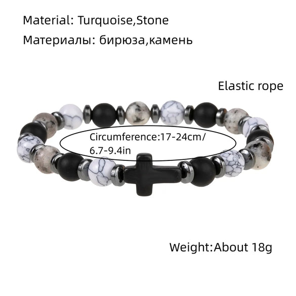 Retro Geometric Beaded Unisex Bracelets