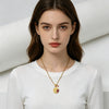 Retro Geometric Figure Relief Stainless Steel Jewelry Set With Purple Zircon Necklace Ring Earrings And Bracelet