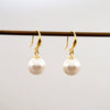 Retro Geometric Imitation Pearl Handmade Women's Earrings
