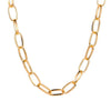 Retro Geometric Lock Imitation Pearl Alloy Inlay Rhinestones Women'S Layered Necklaces 1 Piece