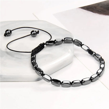 Retro Geometric Metal Handmade Men's Bracelets 1 Piece