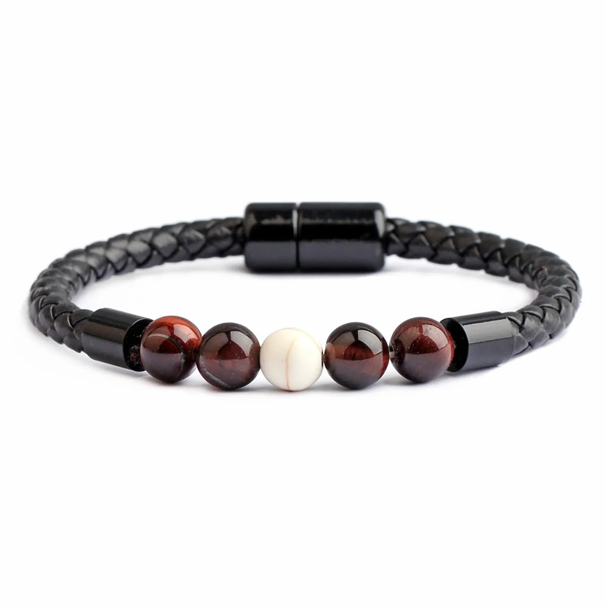 Retro Geometric Natural Stone Bracelets