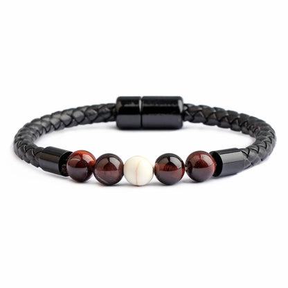 Retro Geometric Natural Stone Bracelets