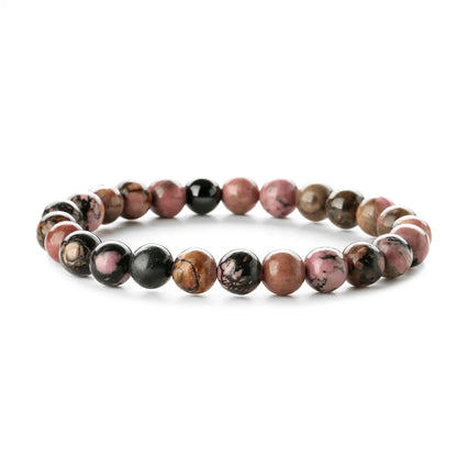 Retro Geometric Natural Stone Beaded Bracelets