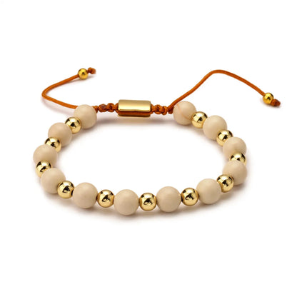 Retro Geometric Natural Stone Wholesale Bracelets