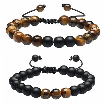 Retro Geometric Natural Stone Wholesale Bracelets