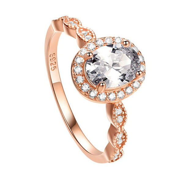 Retro Geometric Pattern Plated 925 Silver And Copper Ring Set For Women With Electroplating Treatment