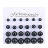 Retro Geometric Pearl Artificial Pearls Women'S Ear Studs 1 Set