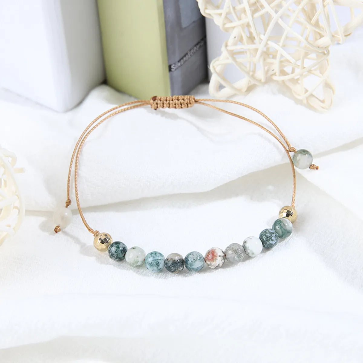 Retro Geometric Stone Bracelets 1 Piece