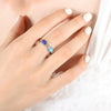 Retro Geometric Ushape 316L Stainless Steel Gold Plated Jewelry Set For Women