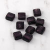 Retro Glass And Glaze Square Straight Hole Beads For Diy Earrings Necklaces And Bracelets